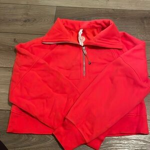 Lululemon red scuba never worn